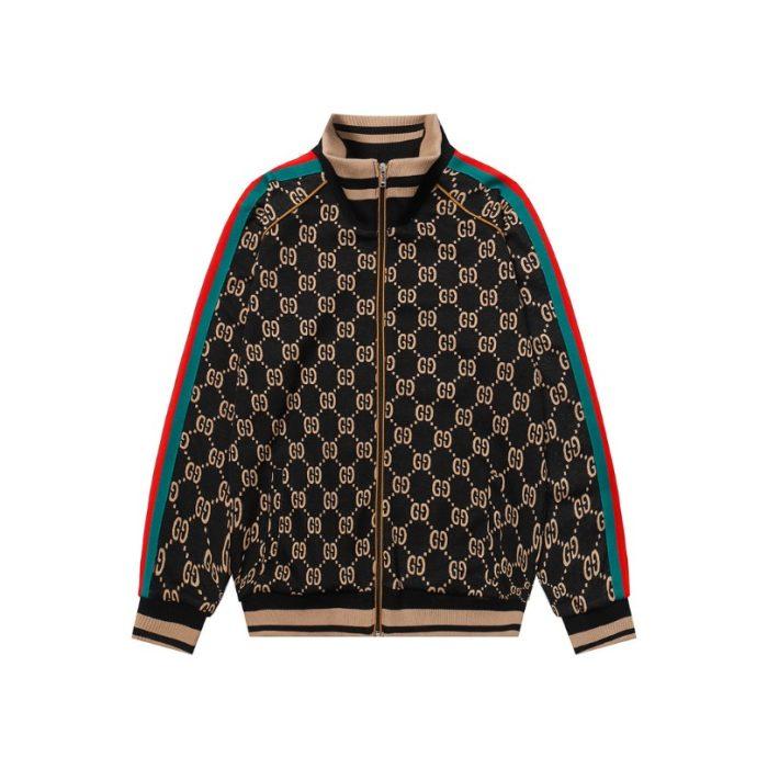 GG hoodie Track Monogram Black GC105
