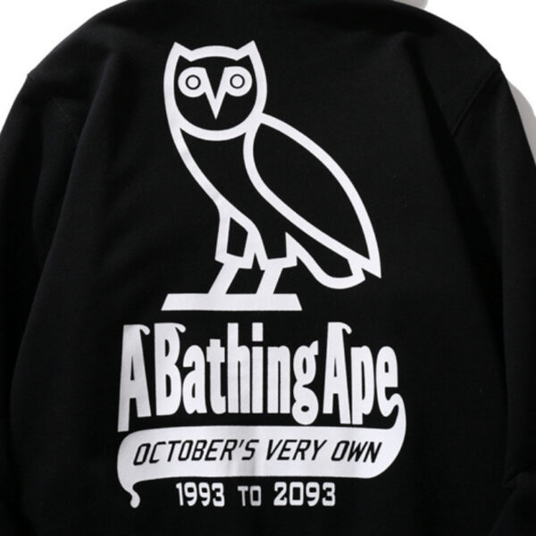 BP Hoodie Shark Camo OVO Black (REVERSE) - Image 9