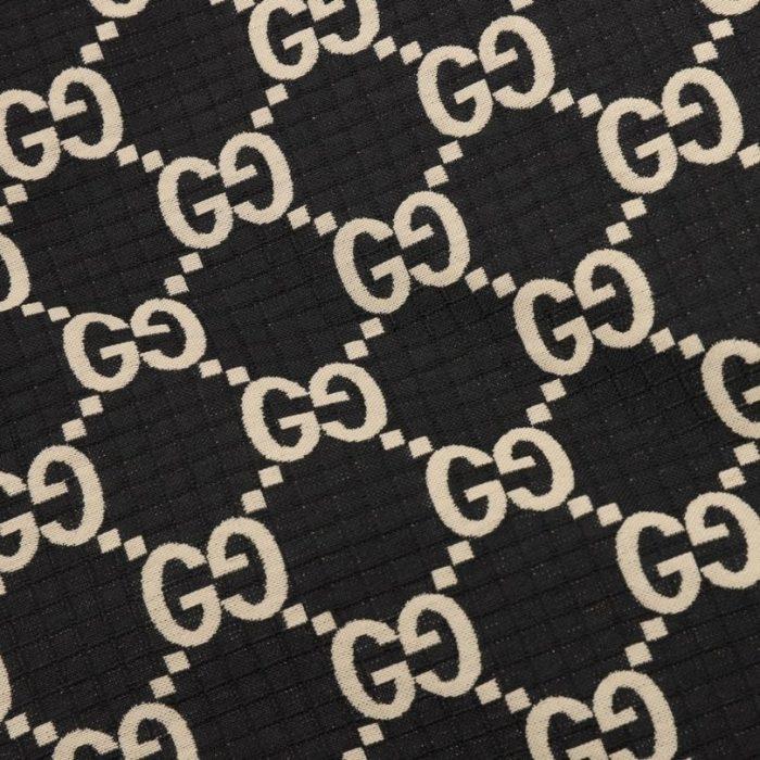 GG Jacket Monogram Hooded Black - Image 8