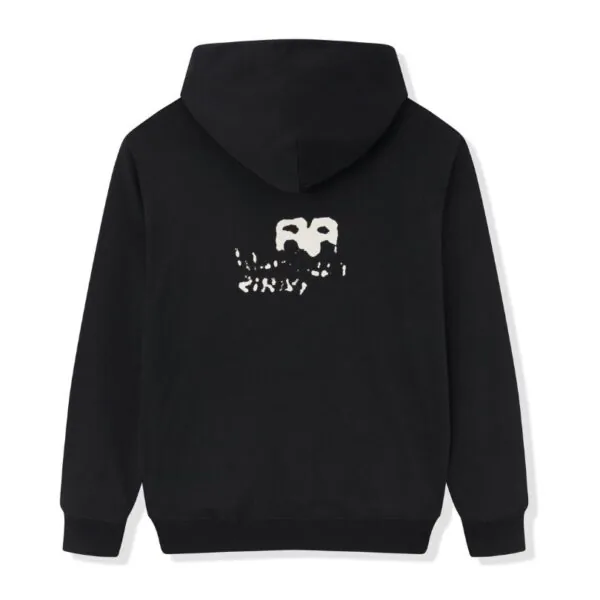 BLNCG Paris Graffiti Logo Hoodie Black BL003 - Image 2
