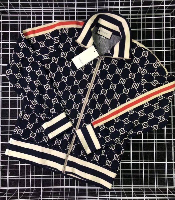 JACKET MONOGRAM DARK BLUE