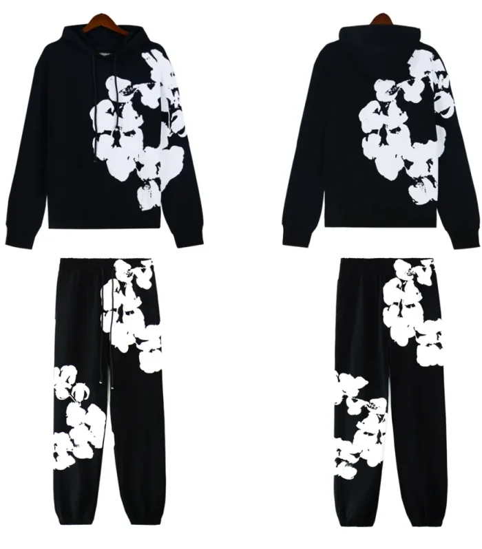 DNM TRS Big Cotton Wreath Hoodie & Sweatpant Set