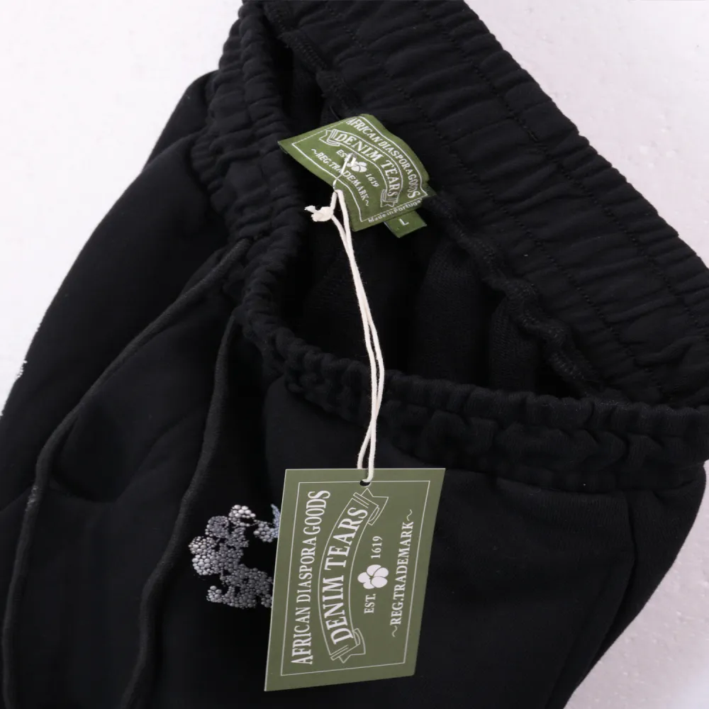 DNM TRS Glitter Patch Floral Print Shorts - Image 13