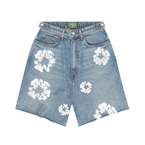 DNM TRS x Lev’s Cotton Wreath Jean Short Light Wash