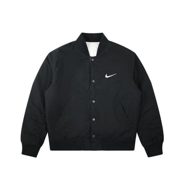 NK X STSY Jacket Bomber Reversible black v - Image 4