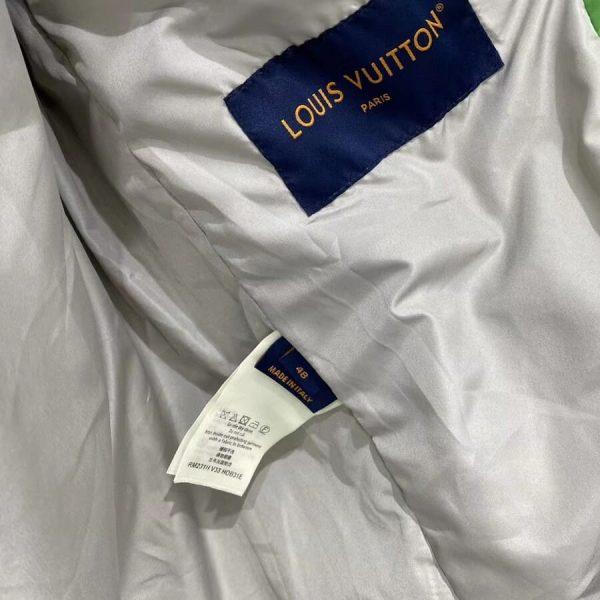 LV Jacket Patchworked Portrait Puffer - Image 8