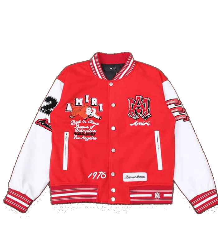 AMR JACKET – RED/WHITE