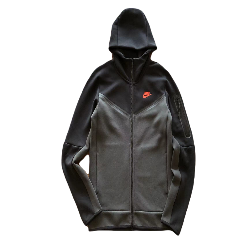 TECH FLEECE – BLACK/DARK GREY (completa)