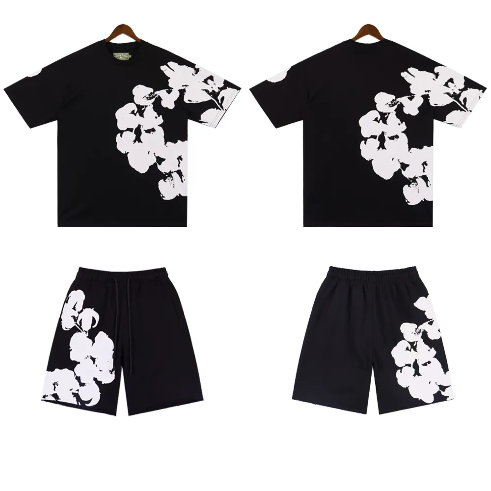 DNM TRS Big Cotton Wreath Short Summer Coordinated Set - Image 2