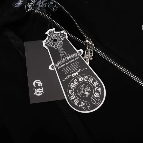 CHRM HRTS Hoodie St. Barth Black CH082 - Image 6