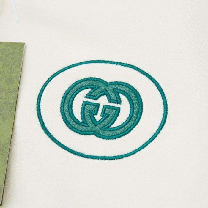 GG Jacket Full Zip Monogram Track White - Image 3