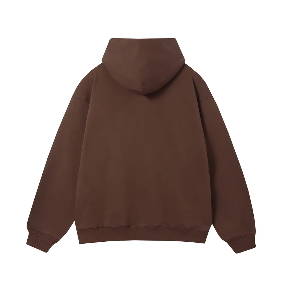 SPDR Hoodie ZF002-top Brown - Image 2
