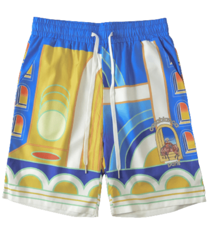 SHORT CASABLANCA BLUE