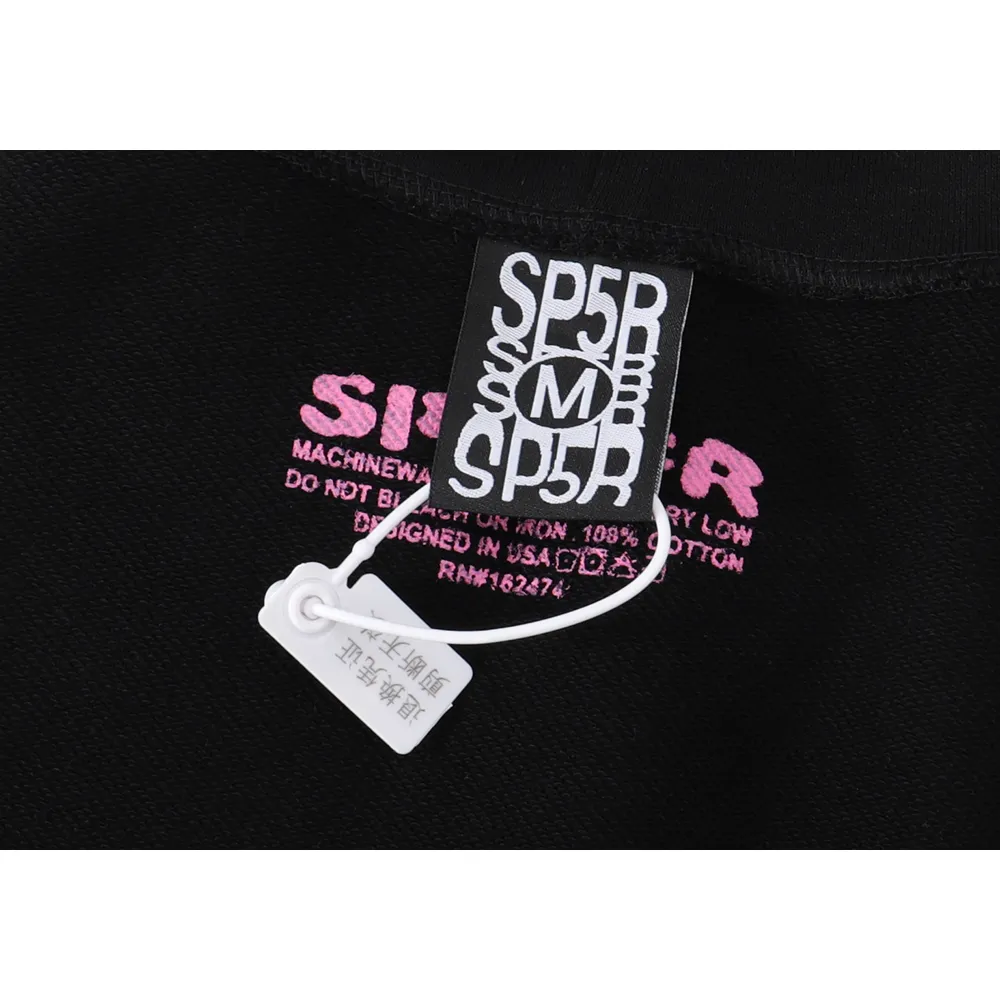 SPDR Young Thug Punk Hoodie Black - Image 3
