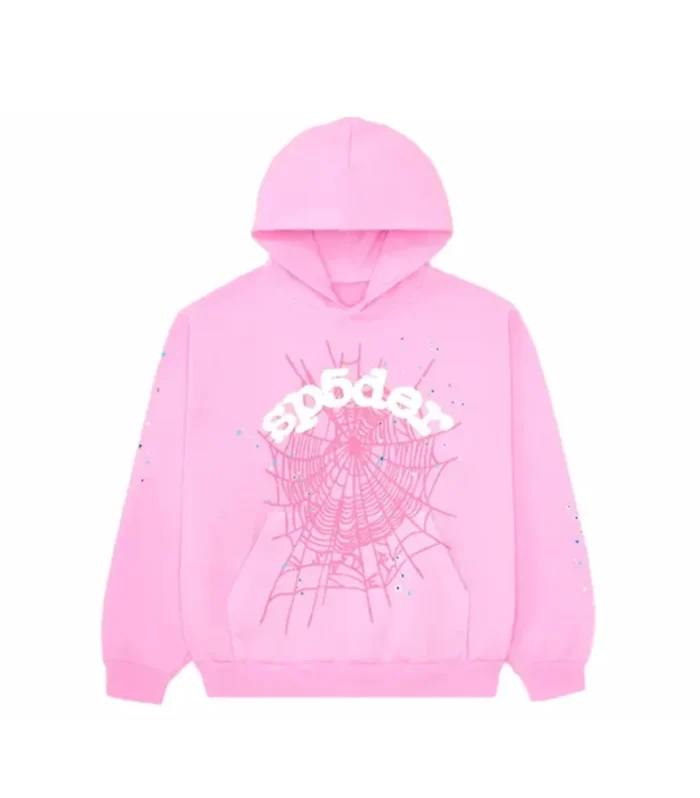 SPDR Spider Hoodie Pink