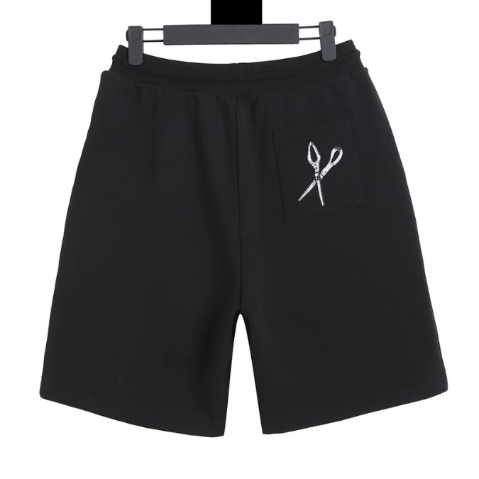 LV Shorts Black Embroidered Tools - Image 8