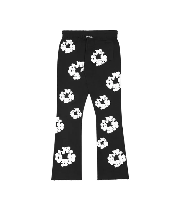 DT Mono Tonal Wreath Sweatpants Black