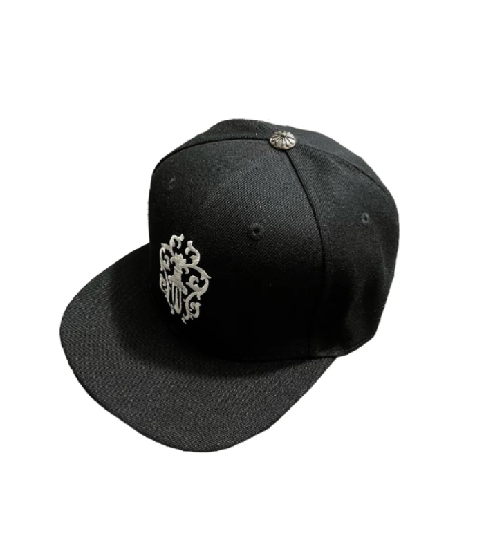 CHRM HRTS Dagger Denim Baseball Hat Black