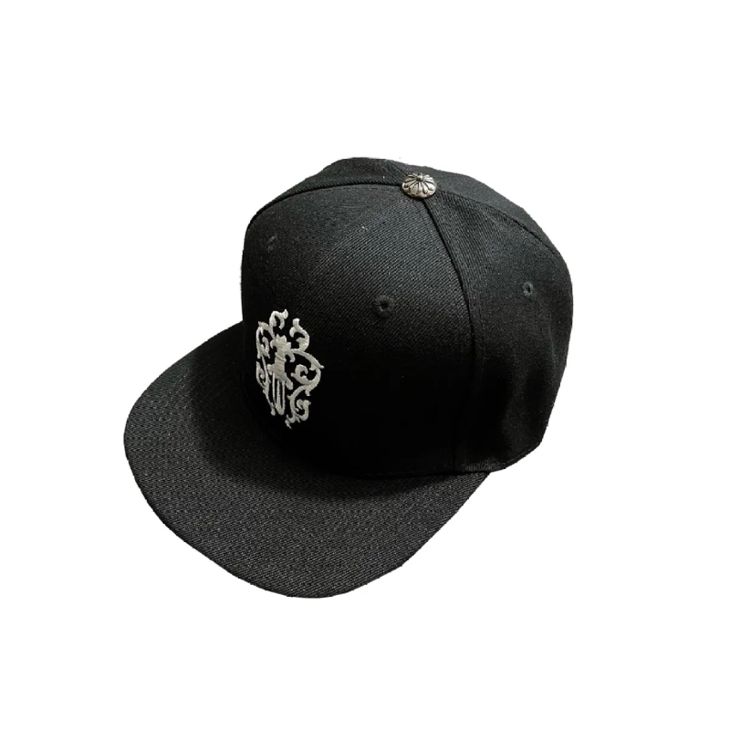 CHRM HRTS Dagger Denim Baseball Hat Black