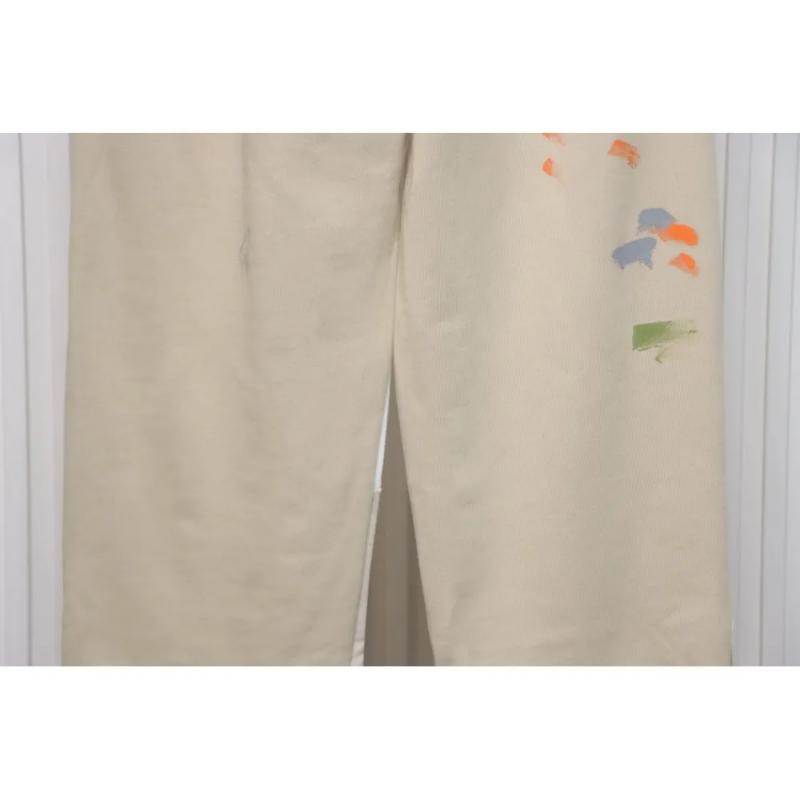 GD Graffiti Splatter Sweatpants Yellow - Image 5