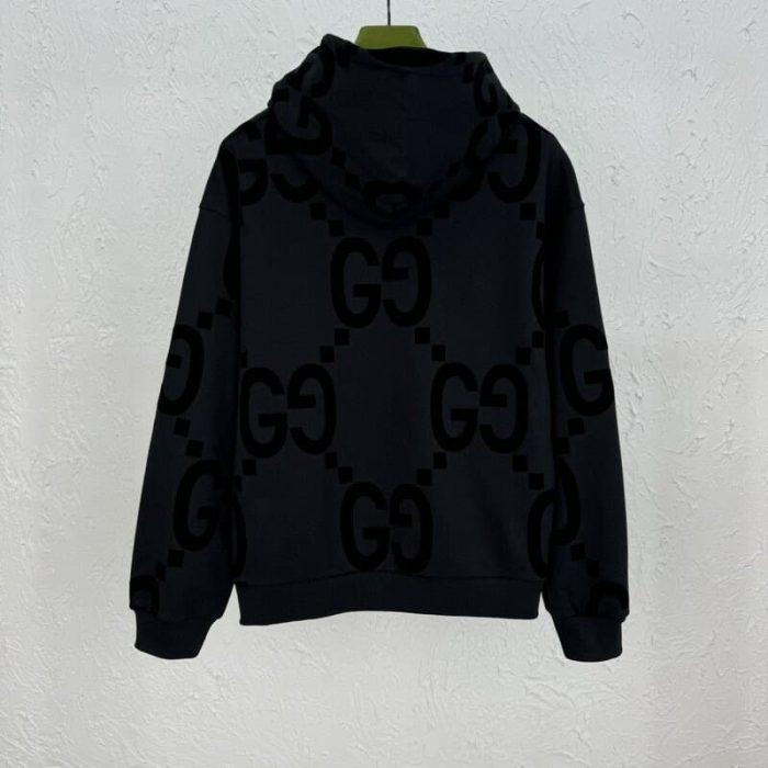 GG Hoodie Black Monogram black - Image 3