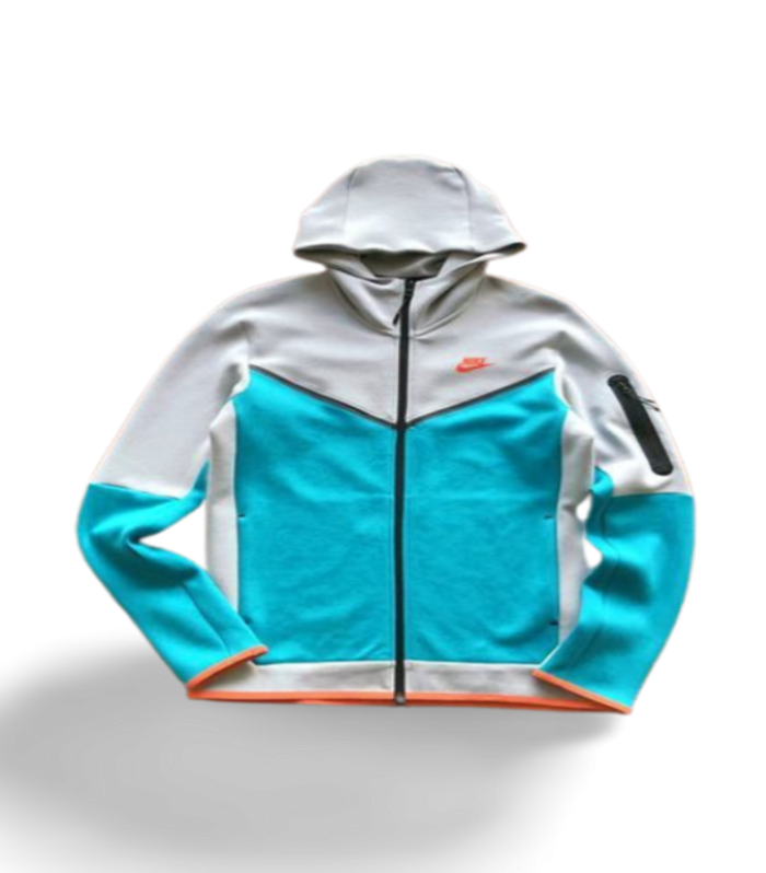 TECH FLEECE – LIGHT BLUE/GREY (completa)1