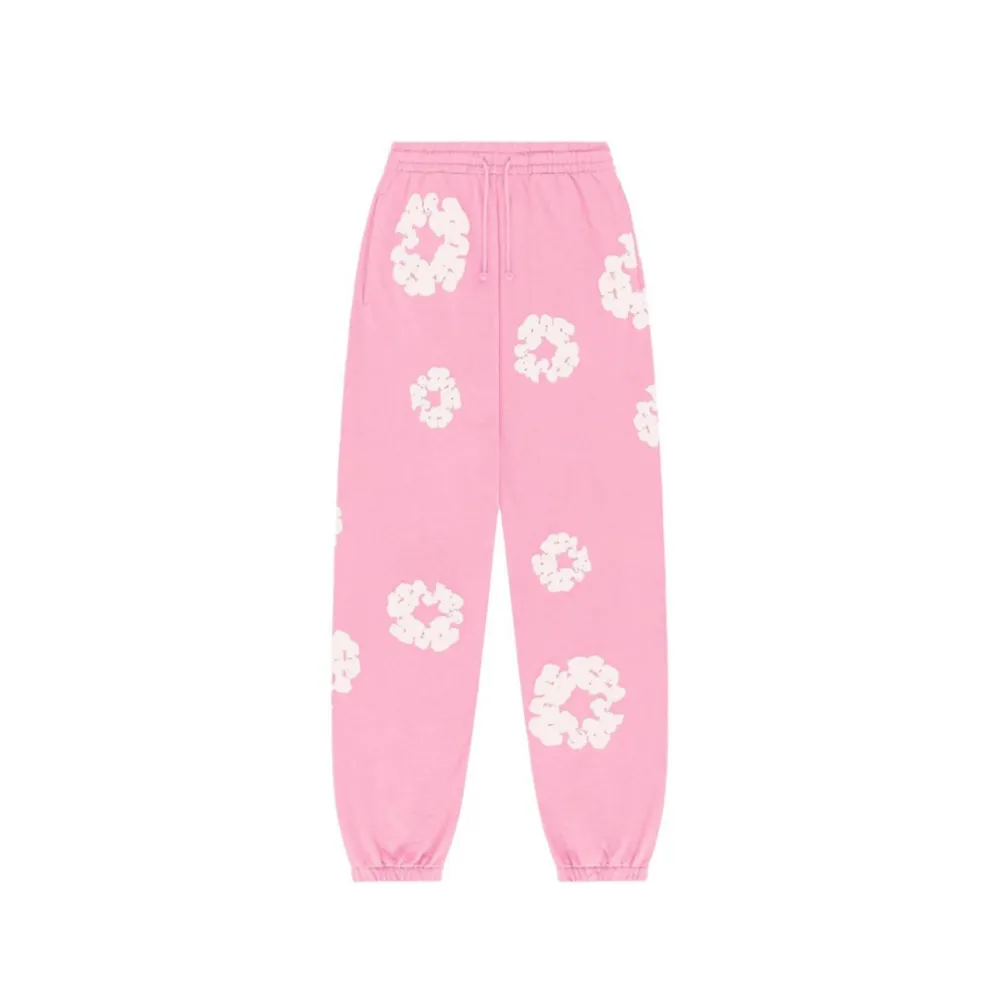 DNM TRS The Cotton Wreath Sweatpants Pink - Image 2