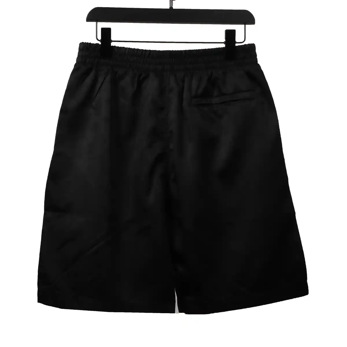 LV Sun Printed Cotton Track Shorts Black - Image 2