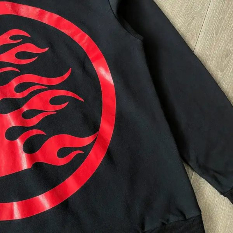 HLSTR Hoodie Sport Logo Black - Image 4