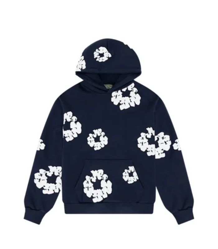 DNM TRS The Cotton Wreath Sweatshirt Navy