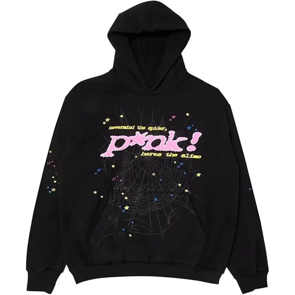 SPDR Young Thug Punk Hoodie Black