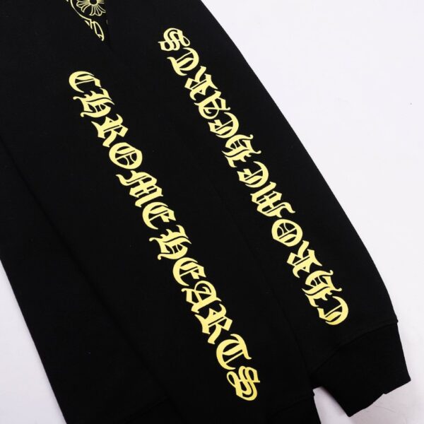 CHRM HRTS Hoodie Sleeve Logo Print CH073 - Image 7