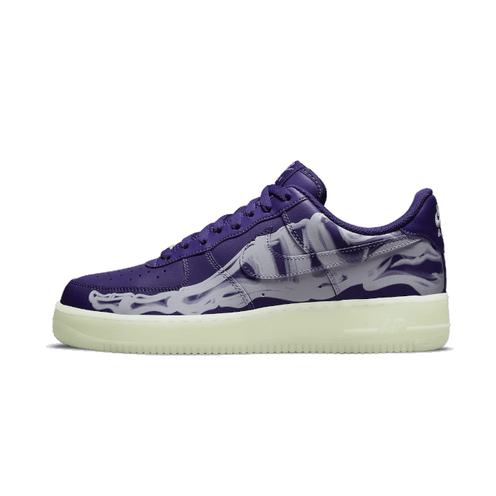 PURPLE SKELETON HALLOWEEN