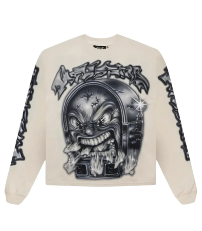 HLSTR Mark Longsleeve White