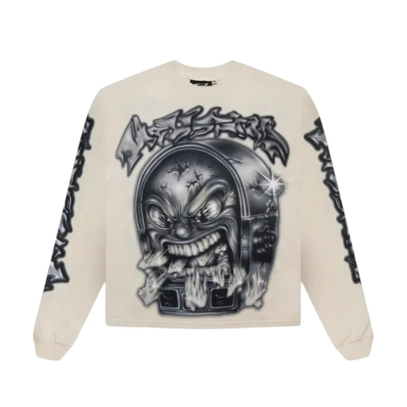 HLSTR Mark Longsleeve White