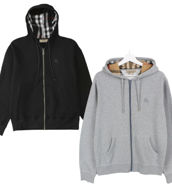 BRBRY HOODIE Black/Grey