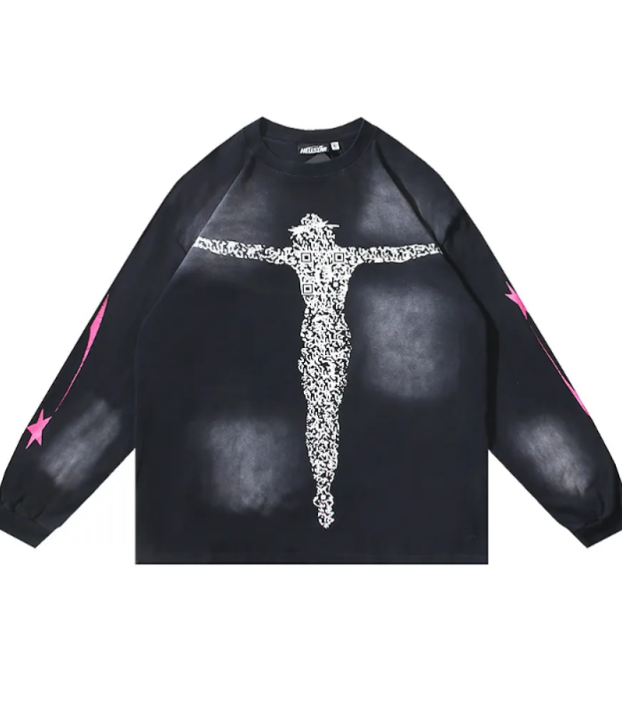 HLSTR Christ Long-Sleeve T-Shirt