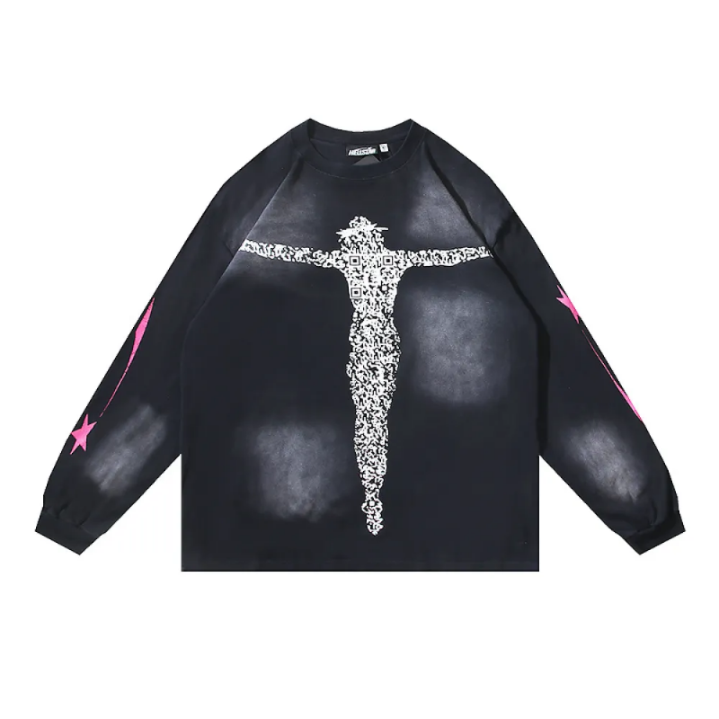 HLSTR Christ Long-Sleeve T-Shirt