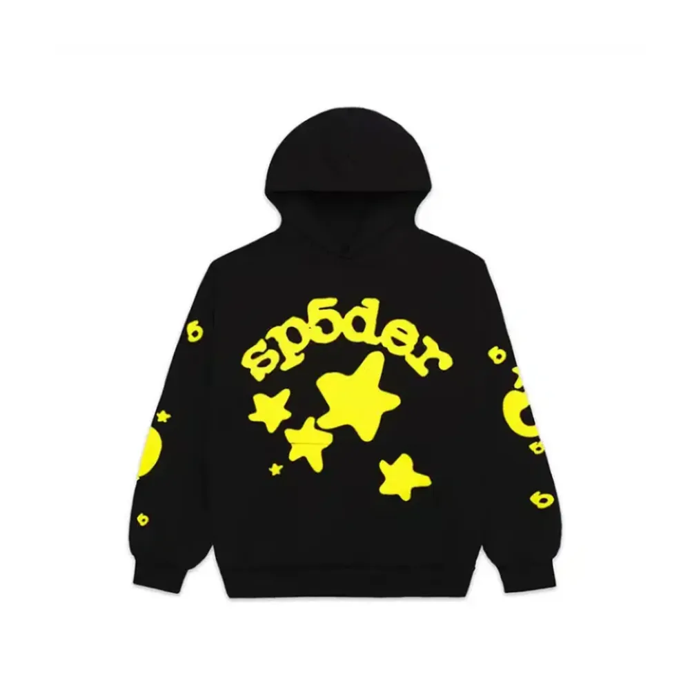 SPDR Beluga Hoodie Onyx Yellow