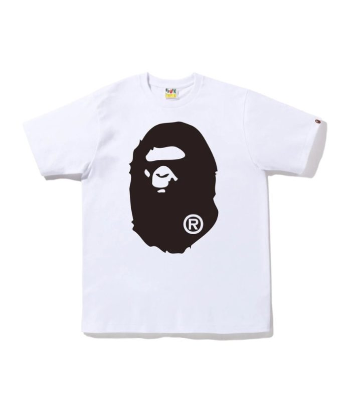 BP T-shirt Classic Ape Head White