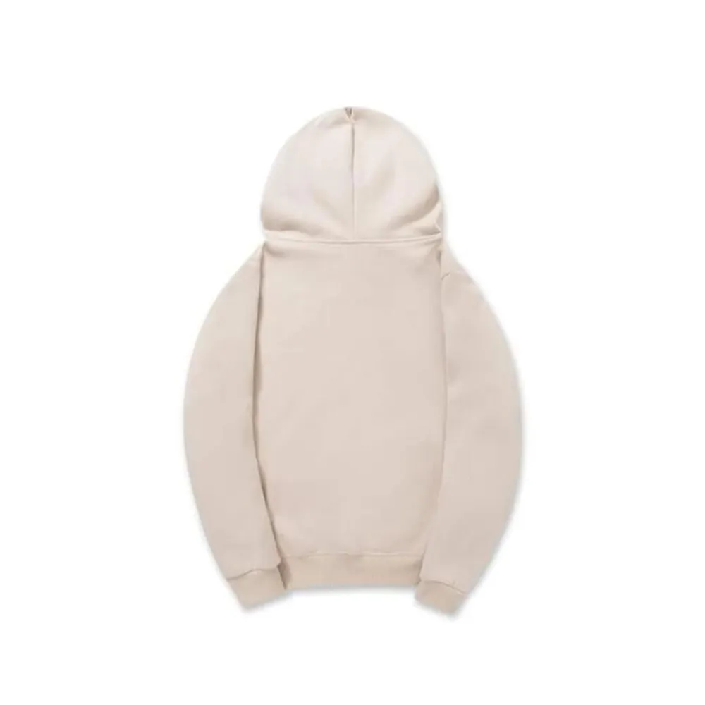 SPDR White Letters Red Cobweb Beige Hoodie - Image 2