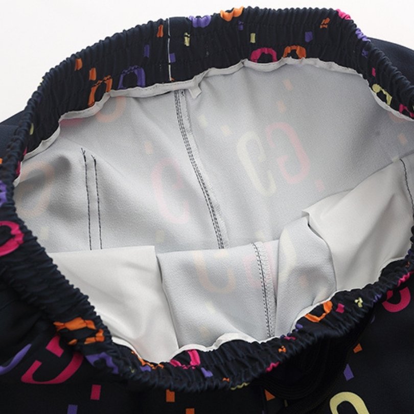 GG Shorts Multicolor Black Casual - Image 3