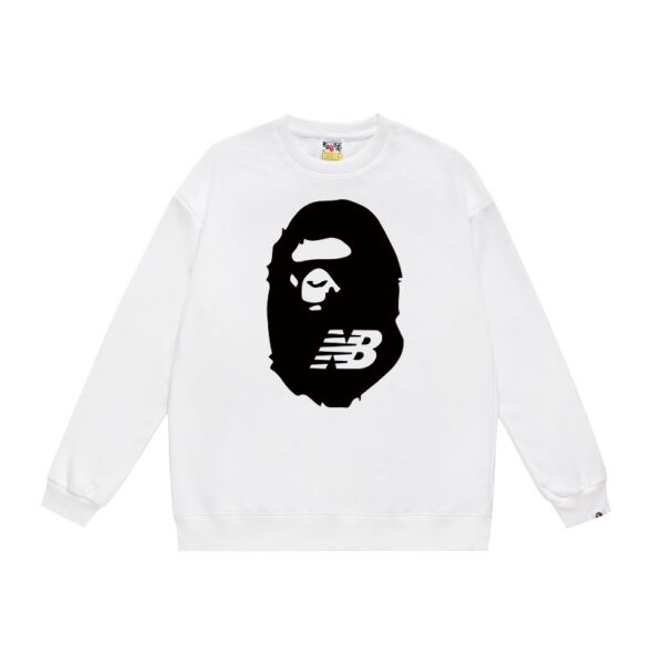 BP x NB Logo Sweatshirt White