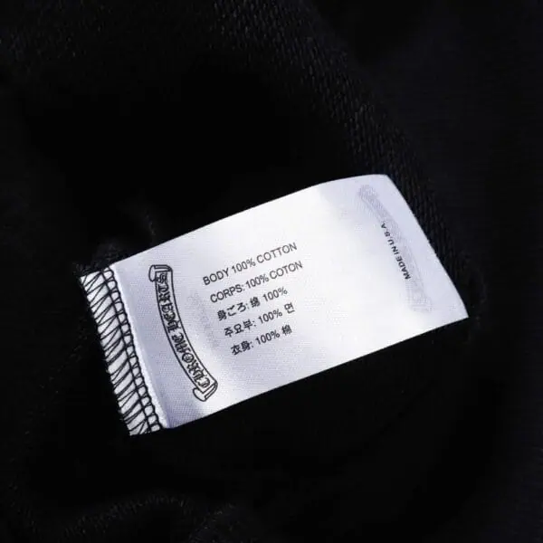 CHRM HRTS Hoodie Black Red Embroidered CH081 - Image 15