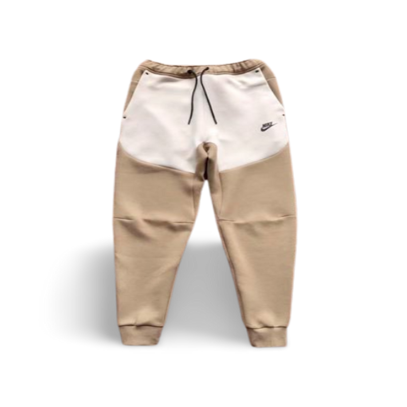 TECH FLEECE – ALMOND BROWN/WHITE (complete) - Image 3