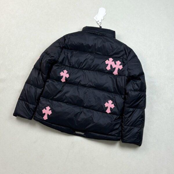 CHRM HRTS Jacket Puffer Black Cross CH080 - Image 3