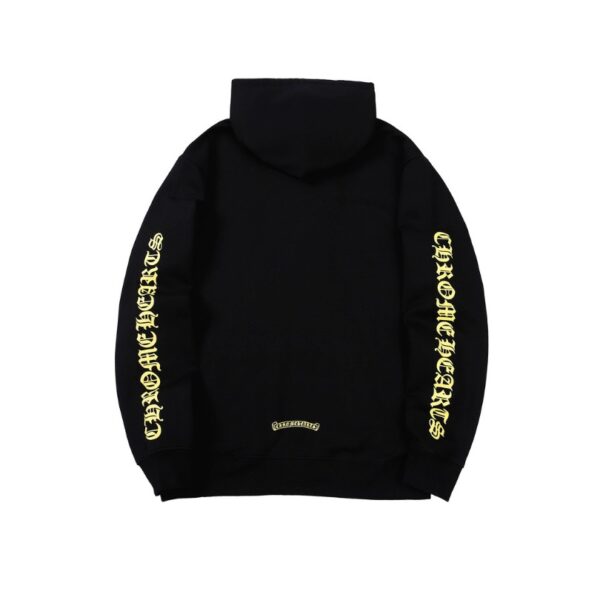 CHRM HRTS Hoodie Sleeve Logo Print CH073 - Image 4