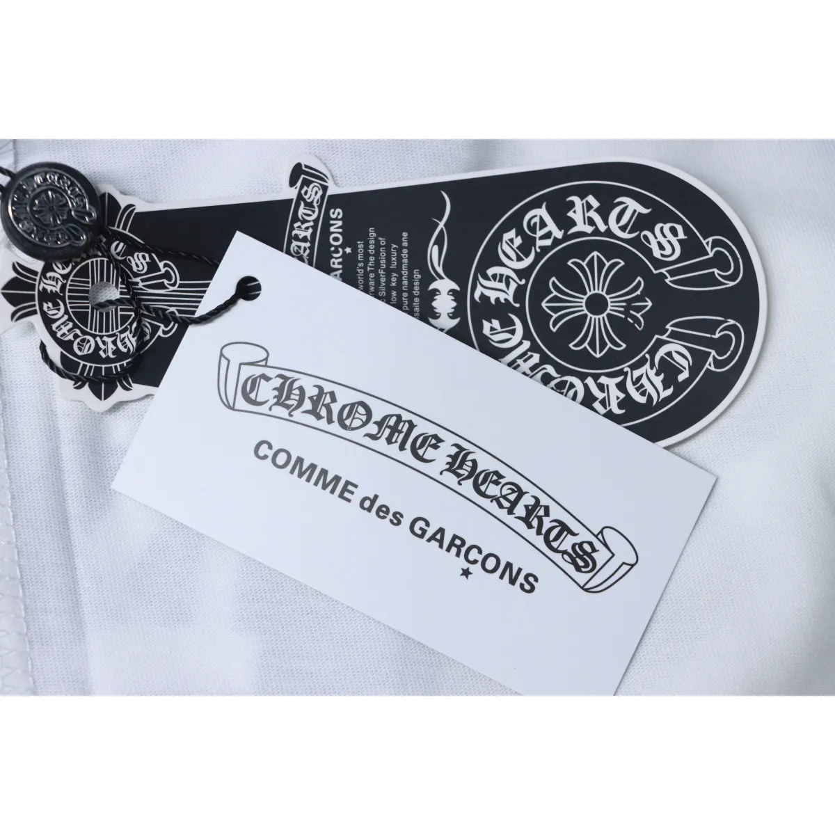 CHRM HRTS CH Baseball Shirt White Blue - Image 8