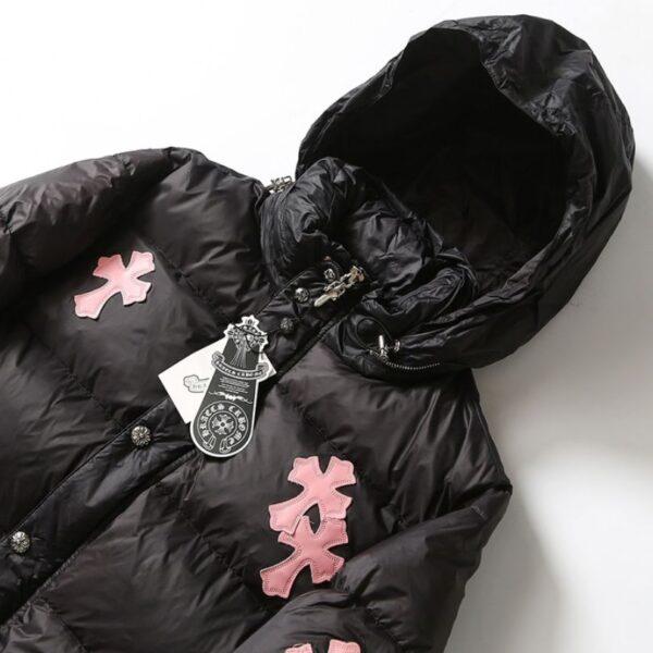 CHRM HRTS Jacket Puffer Black Cross CH080 - Image 8