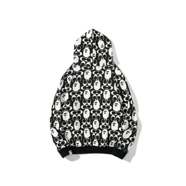 BP Hoodie All Over Print Black - Image 2